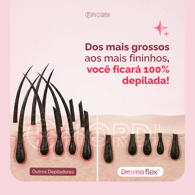 Depilador Elétrico 4 em 1 - DermaFlex®