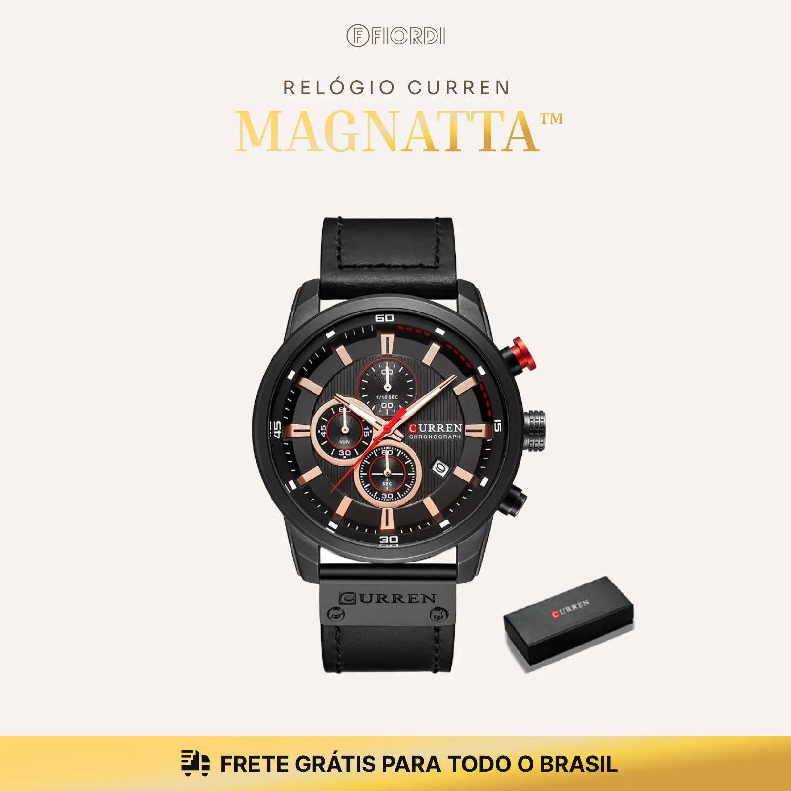 Relógio Curren Magnatta™ [Edição Limitada]