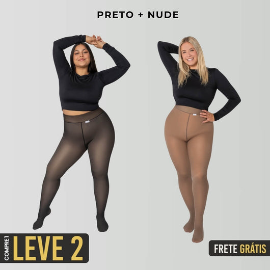 Meia-Calça Peluciada com Lã [Compre 1 & Leve 2]