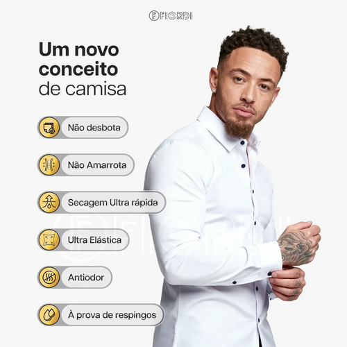 Ultra-Tech™ Camisa Social Tecnológica