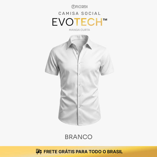 Camisa Social EvoTech™ - Manga Curta