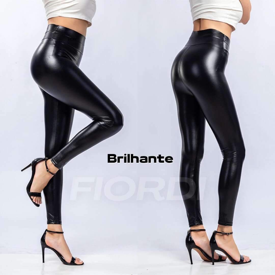 Calça de Couro Aveludada - HotLeg™ [COMPRE 1 LEVE 2] + Brinde Exclusivo