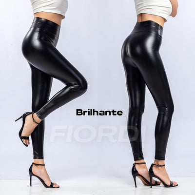 Calça de Couro Aveludada - HotLeg™ [COMPRE 1 LEVE 2] + Brinde Exclusivo