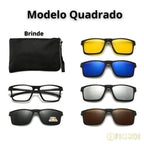 Óculos de Sol Multilente - 6 em 1 + Brinde Exclusivo
