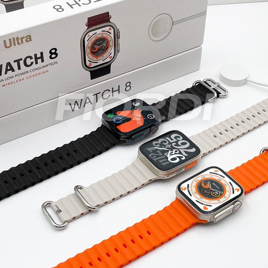 Smartwatch - Serie 8 Ultra + (2ª Pulseira de Brinde)
