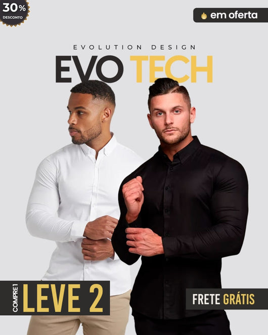 Camisa Social - Evo Tech™ [Compre 1 & Leve 2]