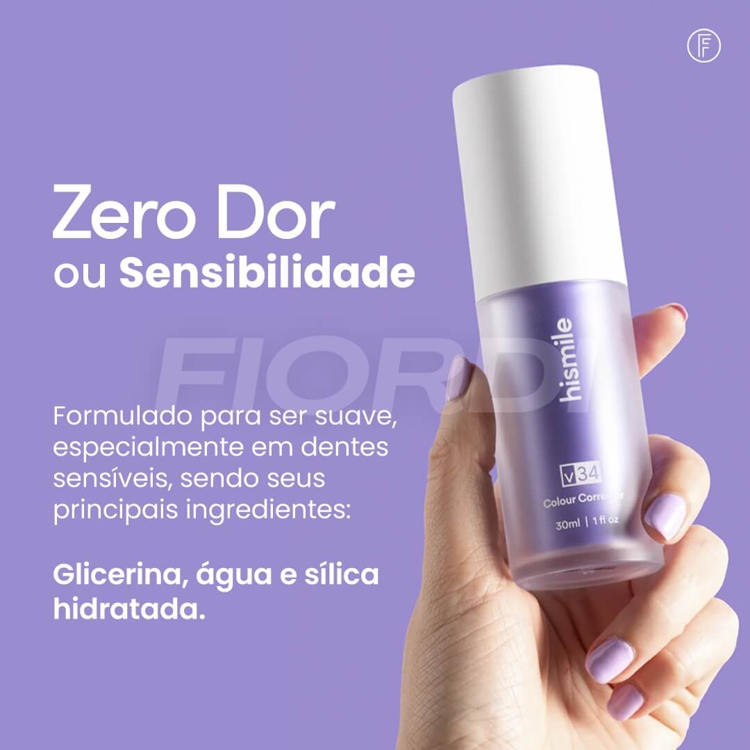 Sérum V34™ - Clareador Dentário + Brinde