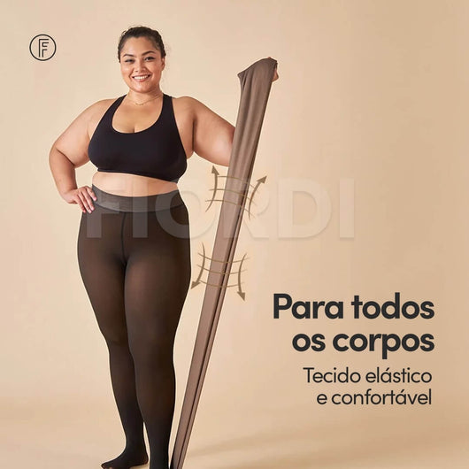 Meia-Calça Peluciada com Lã [Compre 1 & Leve 2]
