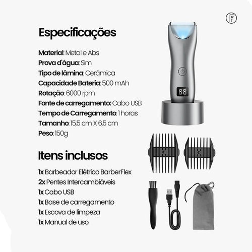 Barbeador Profissional - BarberFlex™