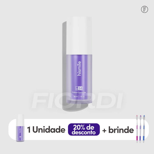 Sérum V34™ - Clareador Dentário + Brinde