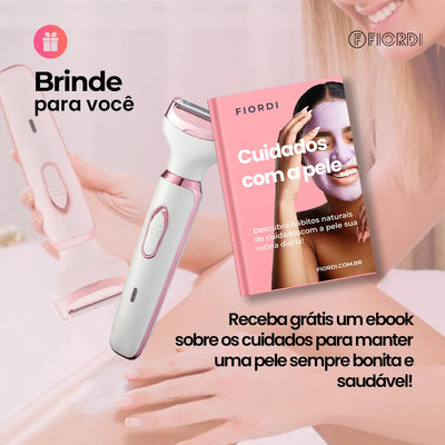 DermaFlex® - Depilador Elétrico 4 em 1