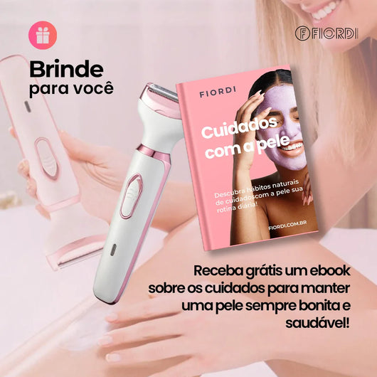 DermaFlex® - Depilador Elétrico 4 em 1
