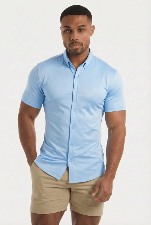 Camisa Social EvoTech™ - Manga Curta