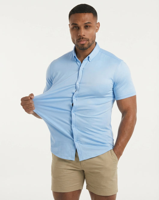 Camisa Social EvoTech™ - Manga Curta