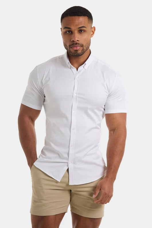 Camisa Social EvoTech™ - Manga Curta
