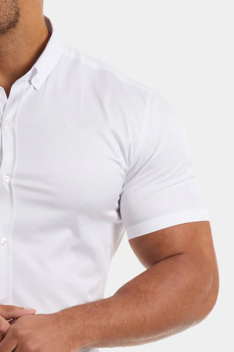 Camisa Social EvoTech™ - Manga Curta