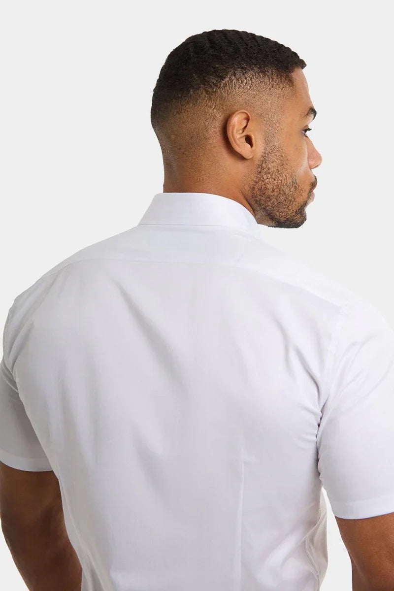 Camisa Social EvoTech™ - Manga Curta