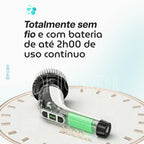 TurboClean™ - Escova de Limpeza Elétrica 9 em 1