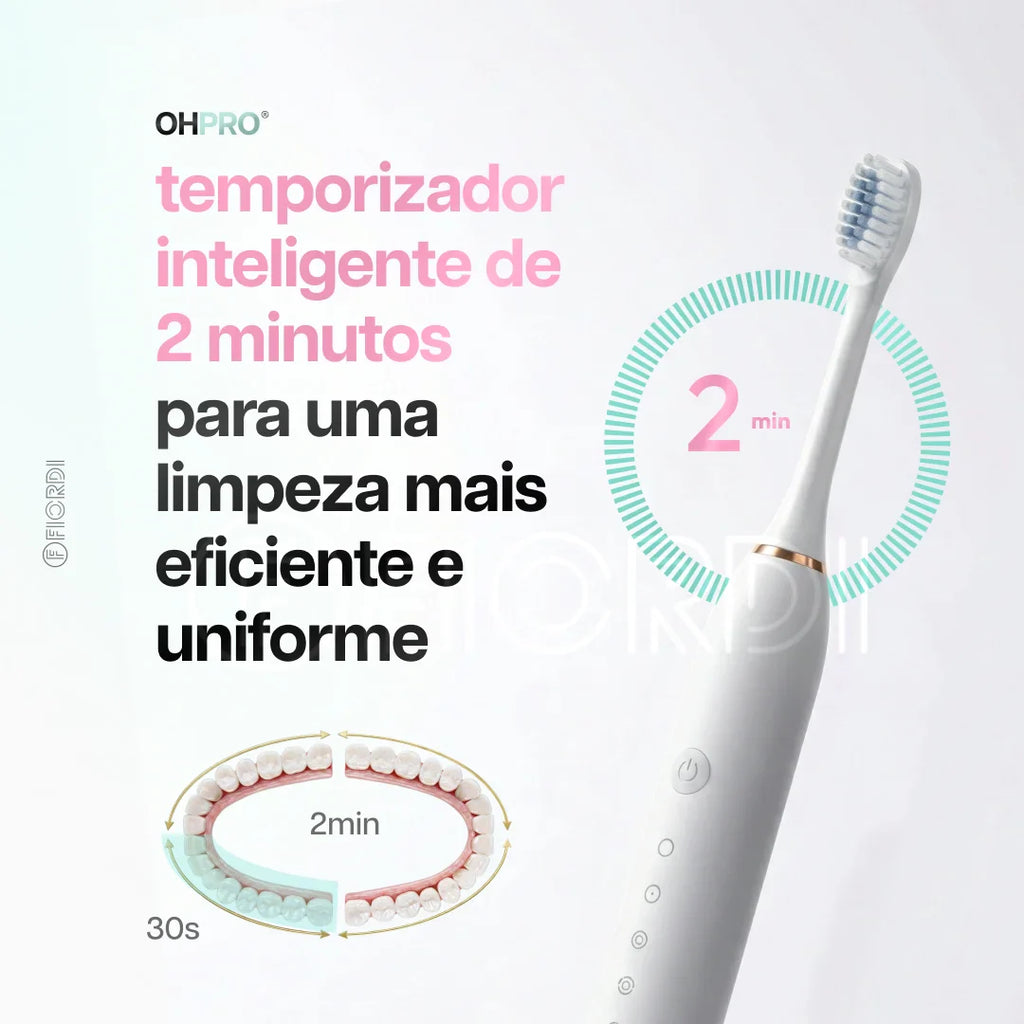 Escova de Dente Elétrica - OralHydra Pro®