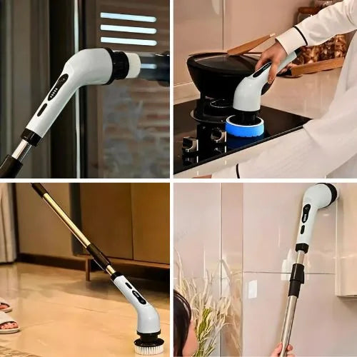 TurboClean™ - Escova de Limpeza Elétrica 9 em 1