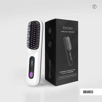 Escova Alisadora Portátil - BeautyMax Pro™