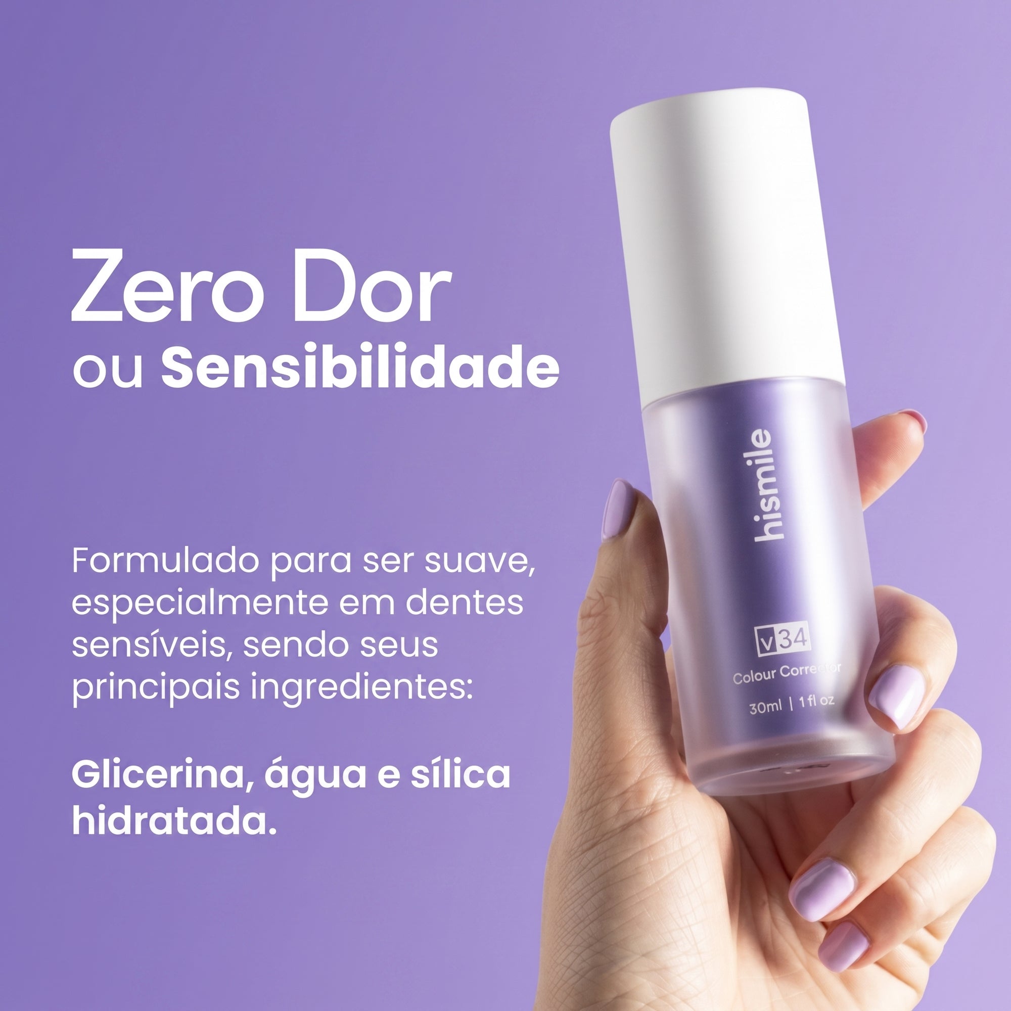 Clareador Dentário - Sérum V34™ + Brinde