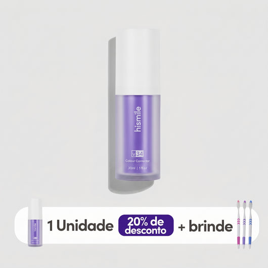 Clareador Dentário - Sérum V34™ + Brinde
