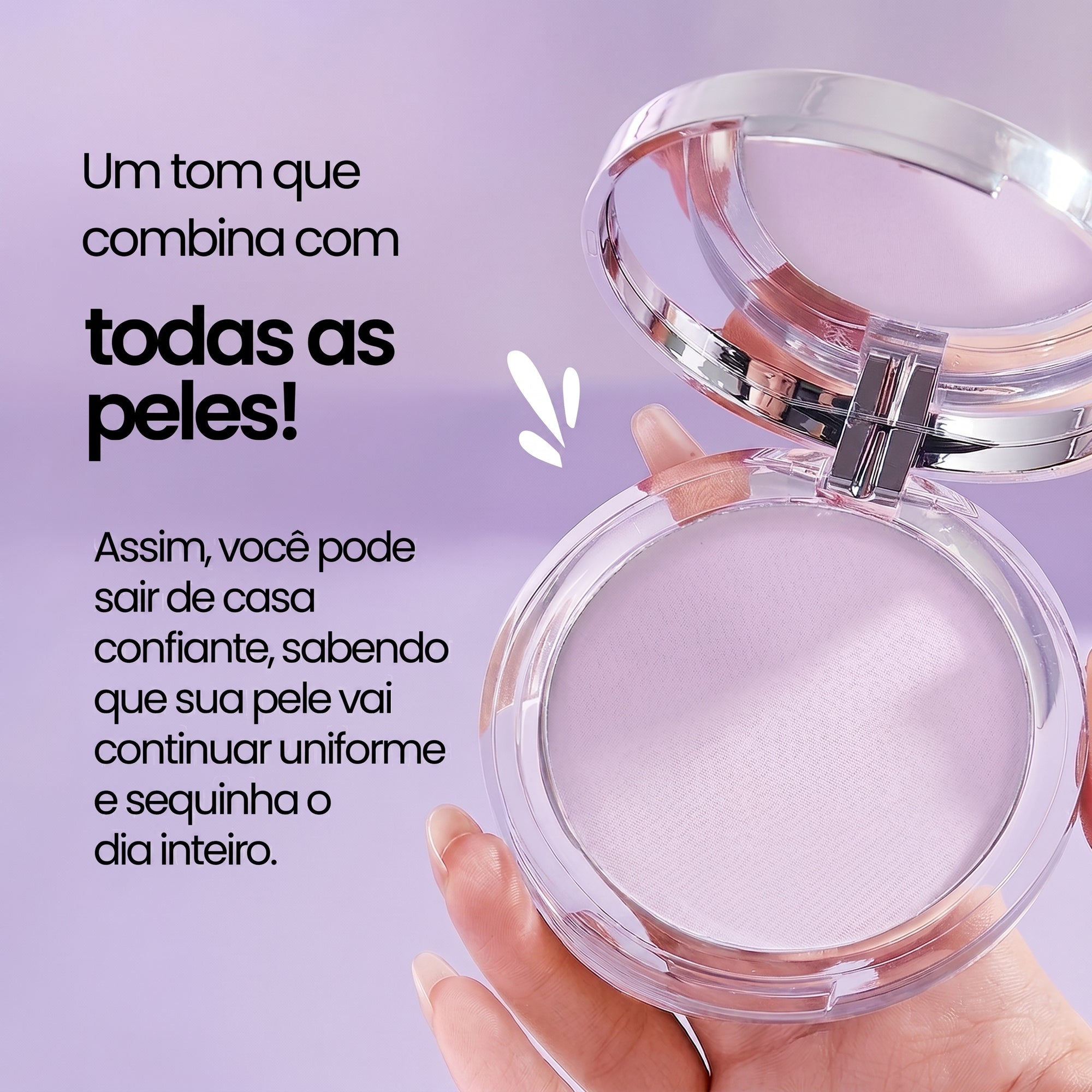 Pó Compacto Anti-Oleosidade - MatteUp™