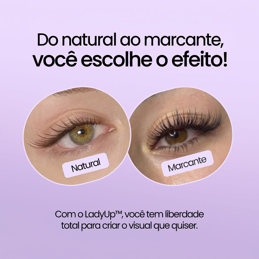 Kit de Extensão de Cílios - LadyUp™