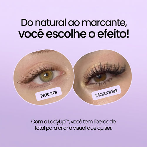 Kit de Extensão de Cílios - LadyUp™