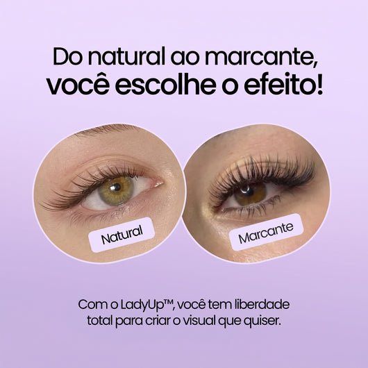 Kit de Extensão de Cílios - LadyUp™