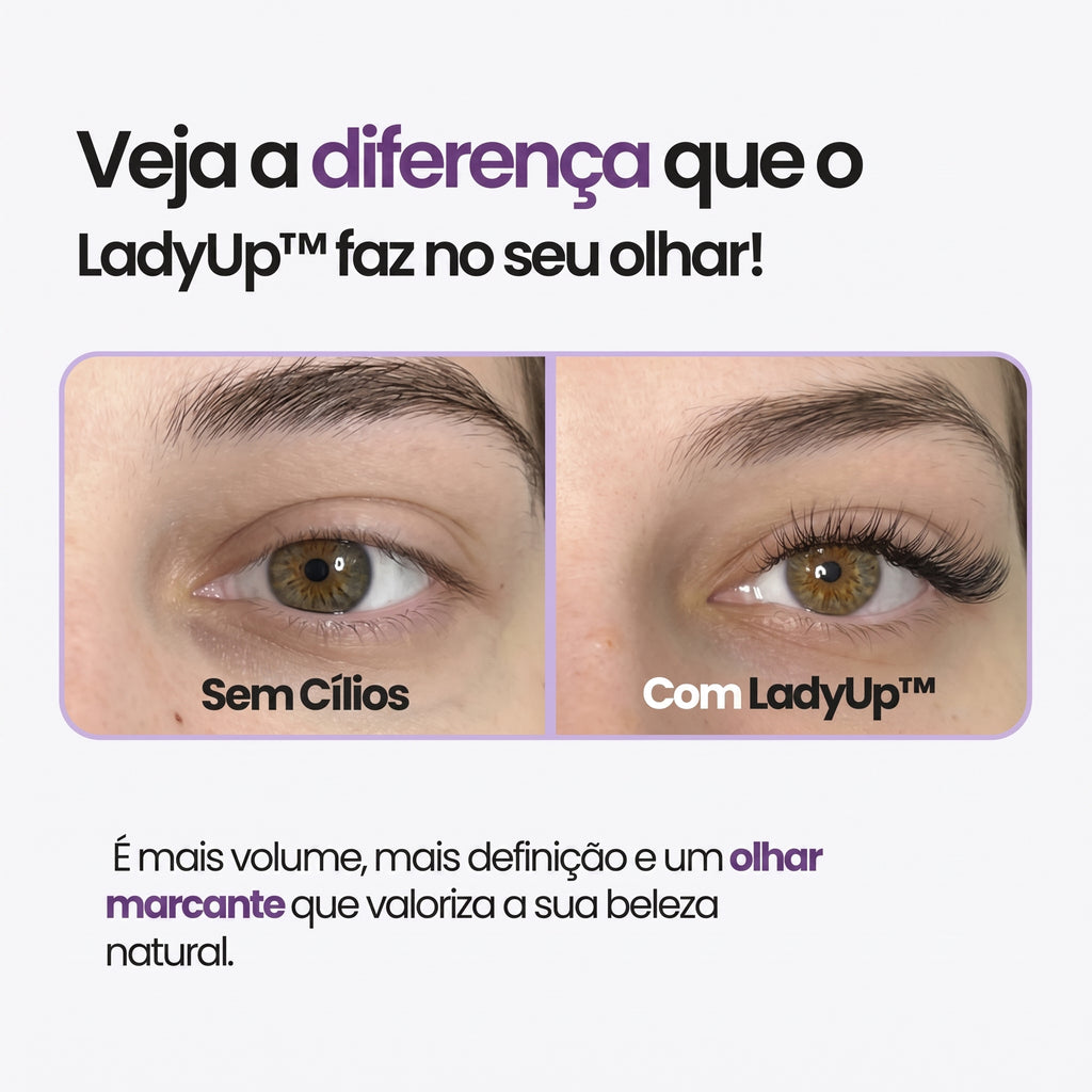 Kit de Extensão de Cílios - LadyUp™