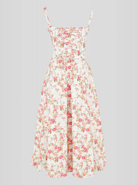 Vestido Midi Floral Camile