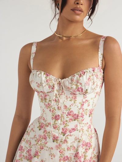 Vestido Midi Floral Camile