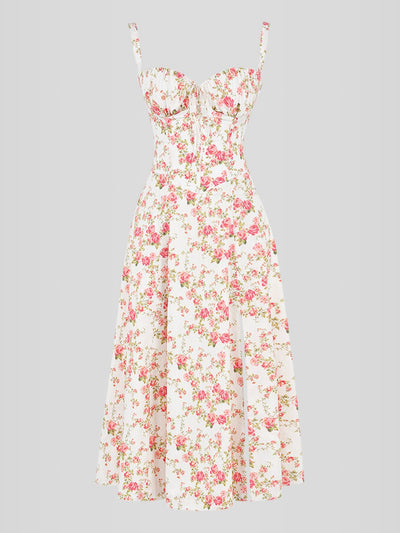 Vestido Midi Floral Camile