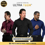 Ultra-Tech™ Camisa Social Tecnológica